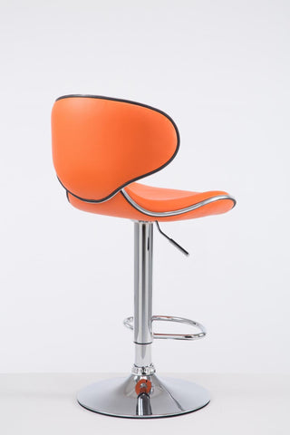 TPFLiving Barhocker Las Palmas Gestell Metall in Chromoptik Kunstleder
