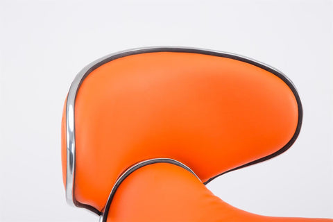 TPFLiving Barhocker Las Palmas Gestell Metall in Chromoptik Kunstleder