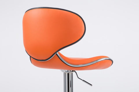 TPFLiving Barhocker Las Palmas Gestell Metall in Chromoptik Kunstleder