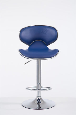 TPFLiving Barhocker Las Palmas Gestell Metall in Chromoptik Kunstleder