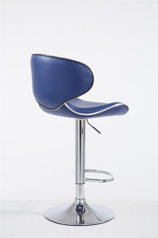 TPFLiving Barhocker Las Palmas Gestell Metall in Chromoptik Kunstleder