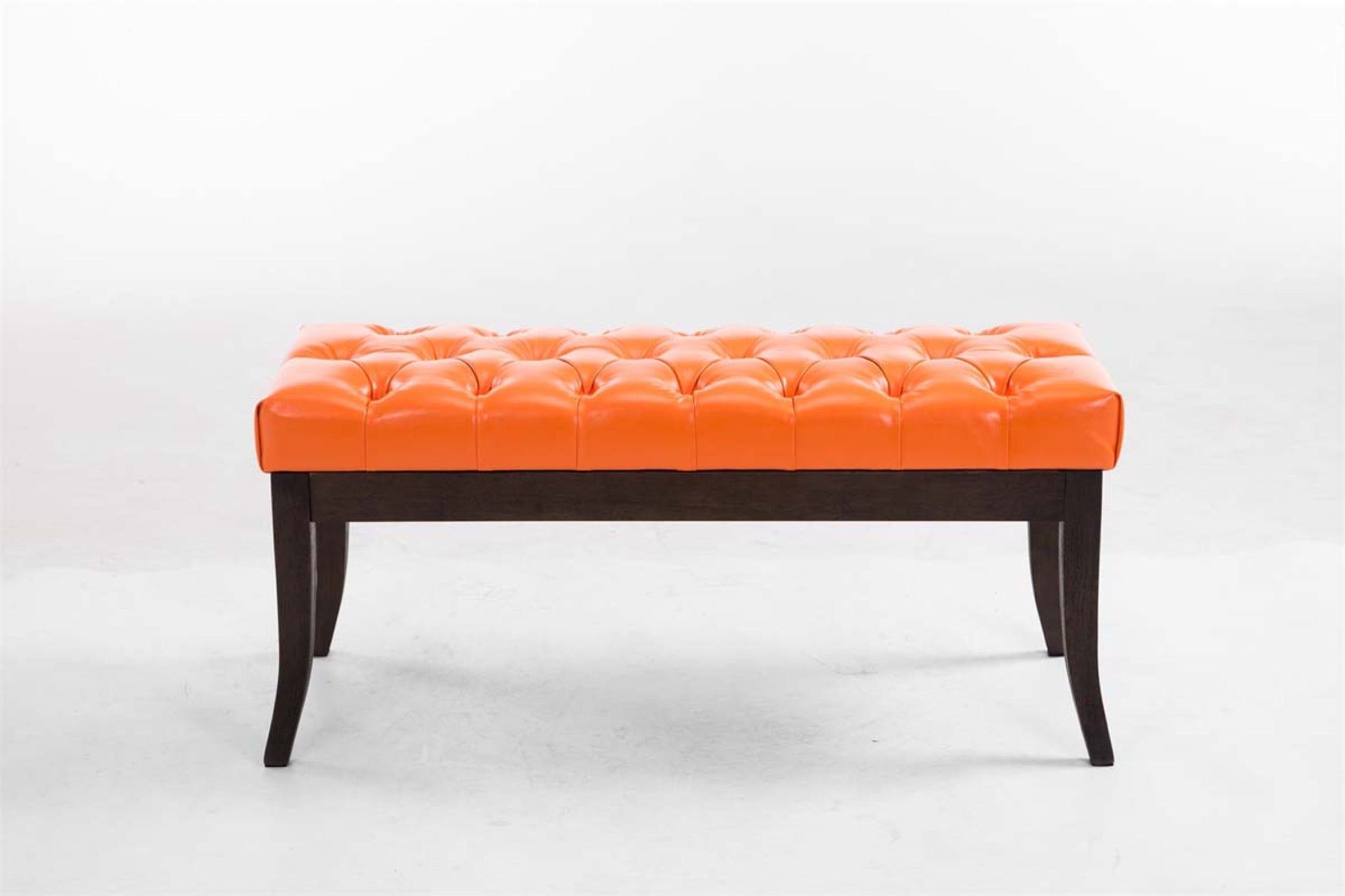 TPFLiving Sitzbank Romeo Kunstleder antik-dunkel 100