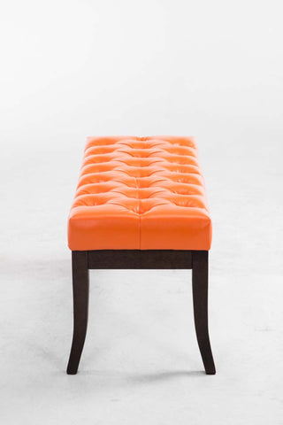 TPFLiving Sitzbank Romeo Kunstleder antik-dunkel 100