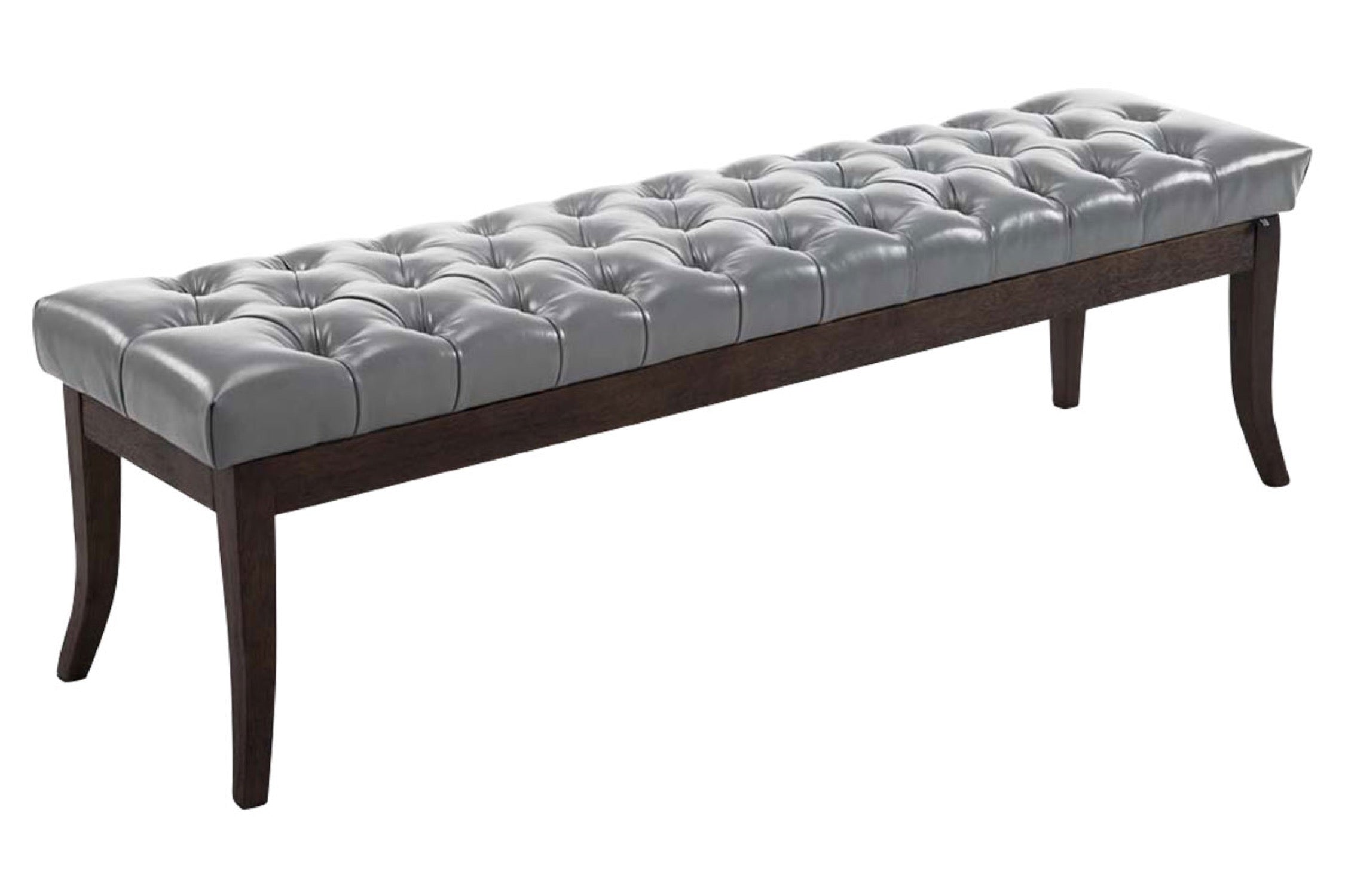 TPFLiving Sitzbank Romeo Kunstleder antik-dunkel 150