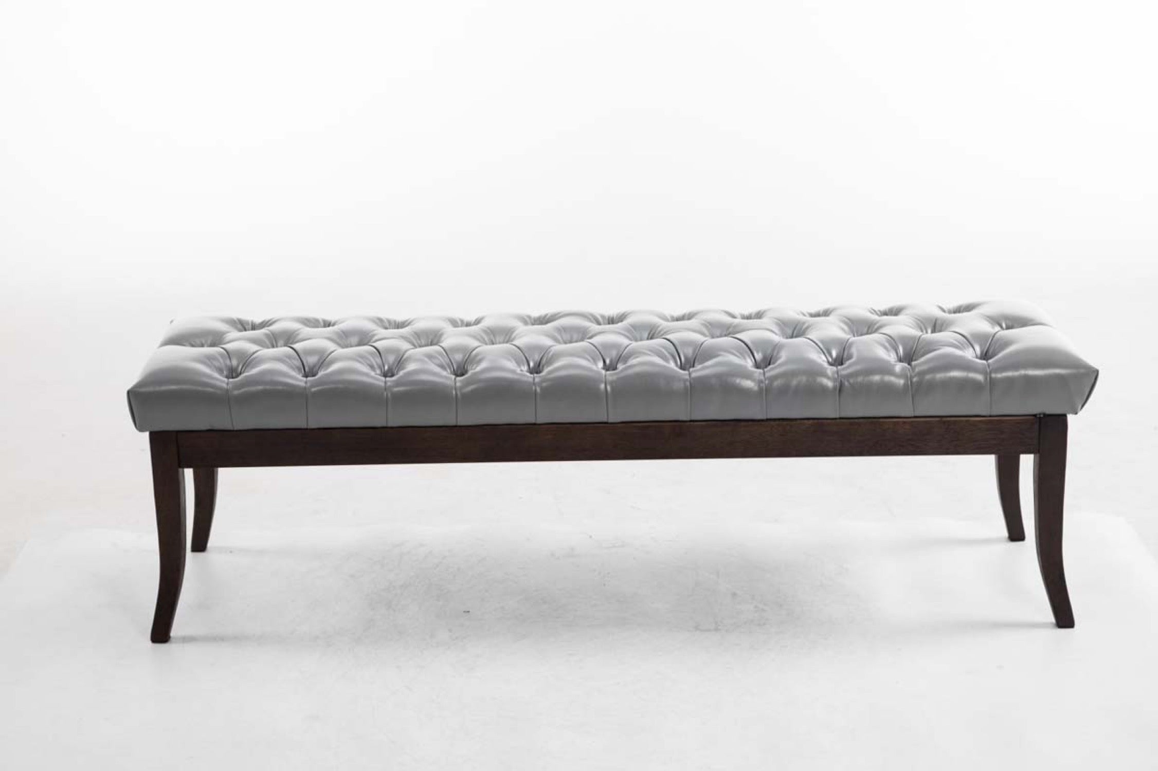 TPFLiving Sitzbank Romeo Kunstleder antik-dunkel 150