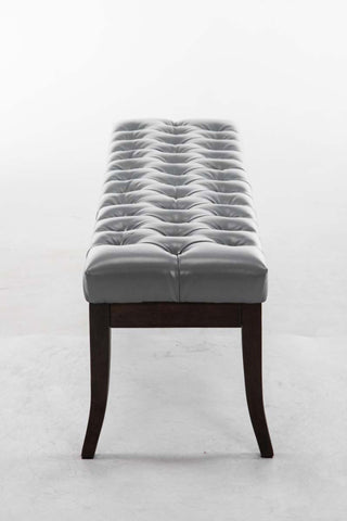 TPFLiving Sitzbank Romeo Kunstleder antik-dunkel 150