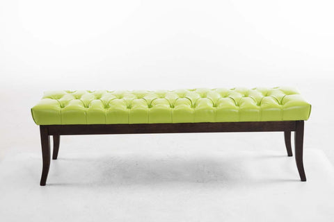 TPFLiving Sitzbank Romeo Kunstleder antik-dunkel 150