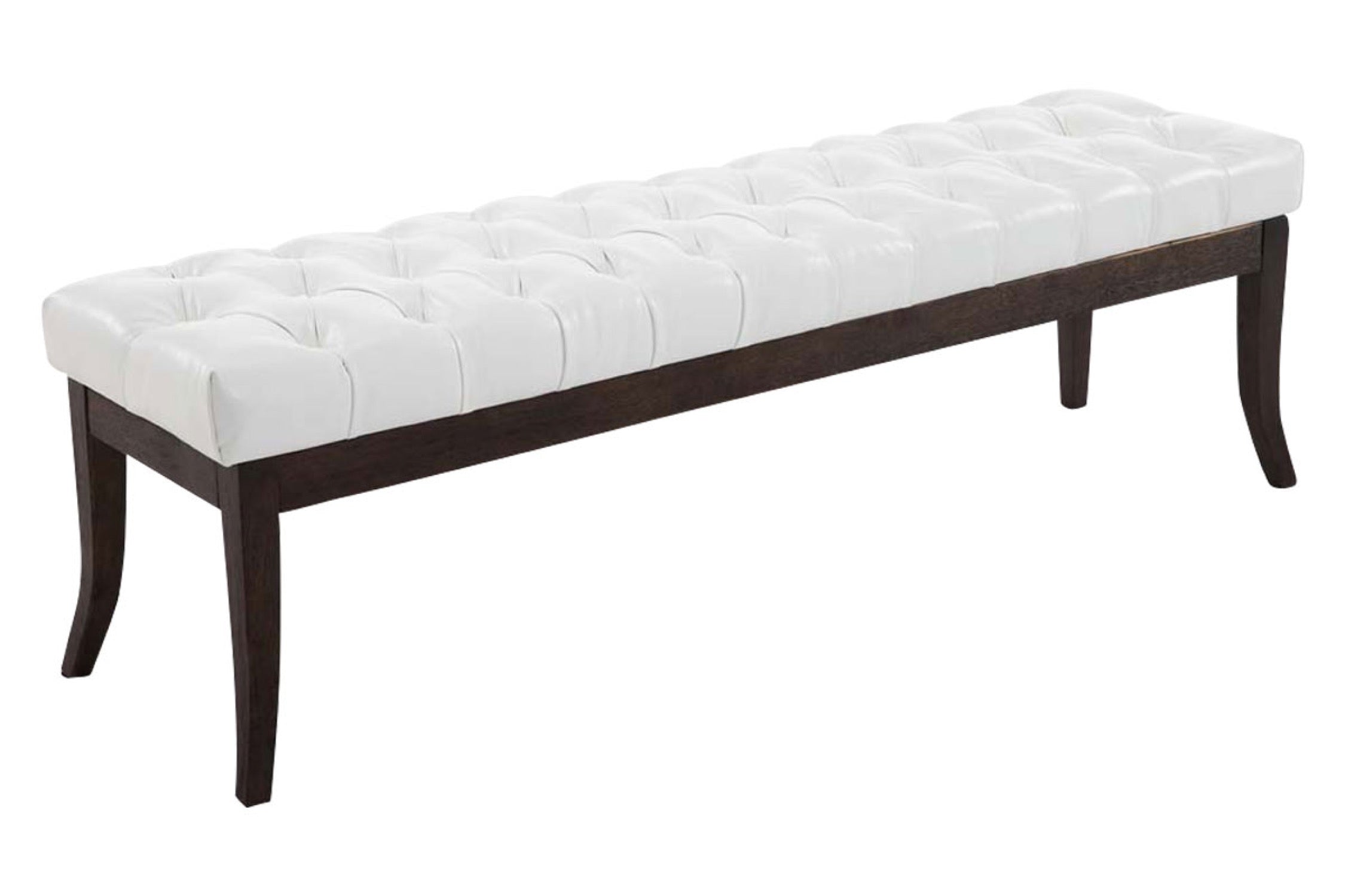 TPFLiving Sitzbank Romeo Kunstleder antik-dunkel 150