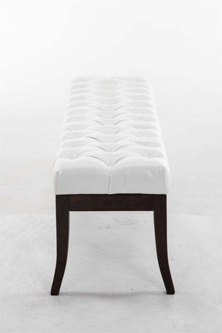 TPFLiving Sitzbank Romeo Kunstleder antik-dunkel 150