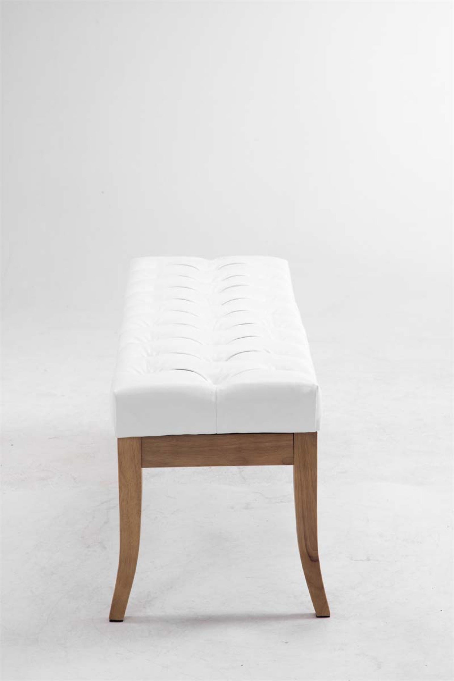 TPFLiving Sitzbank Romeo Kunstleder antik-hell 120
