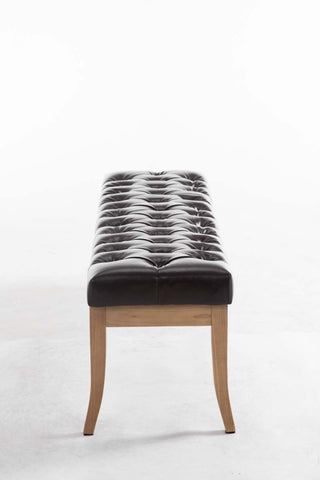 TPFLiving Sitzbank Romeo Kunstleder antik-hell 150