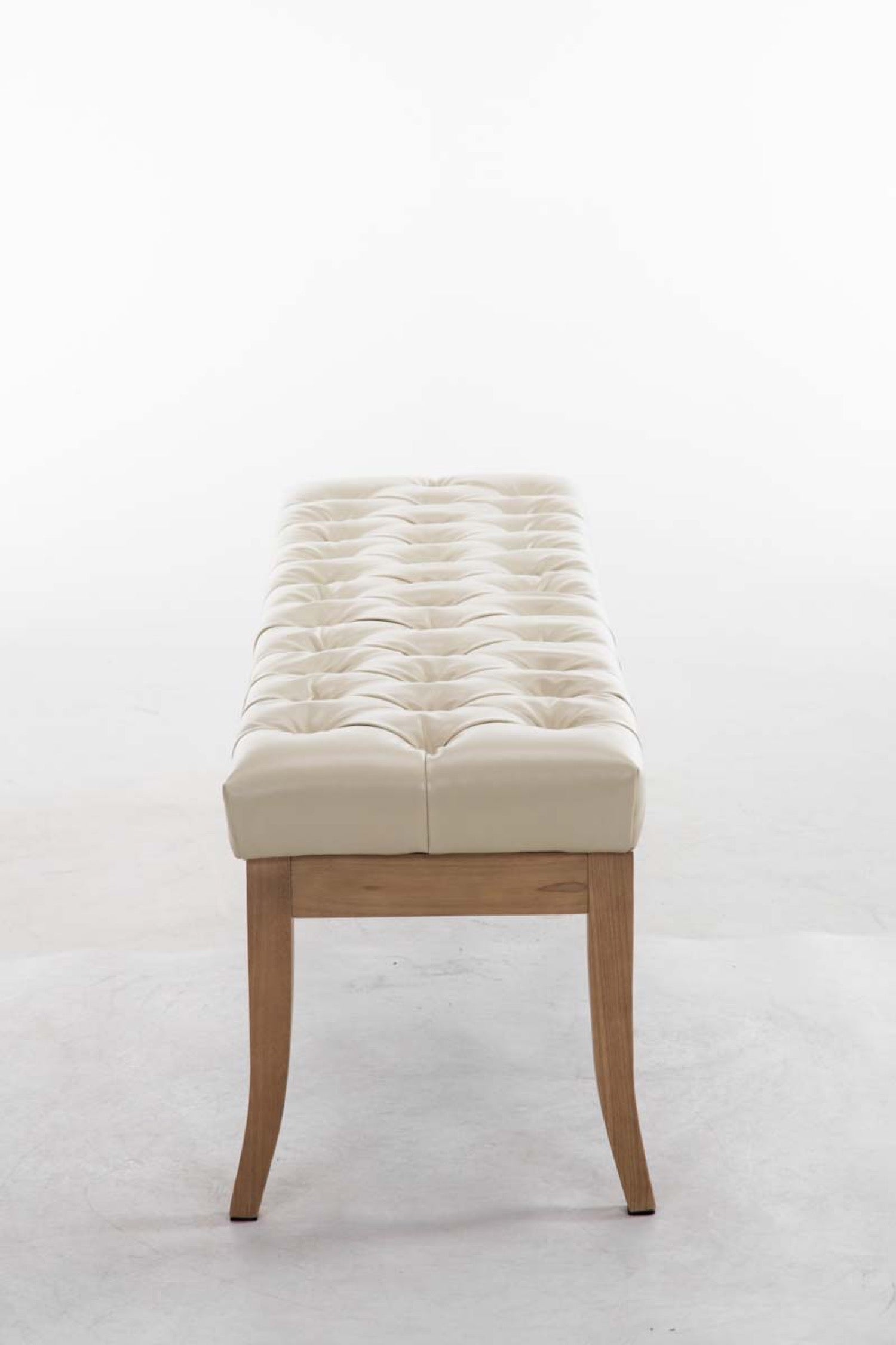 TPFLiving Sitzbank Romeo Kunstleder antik-hell 150