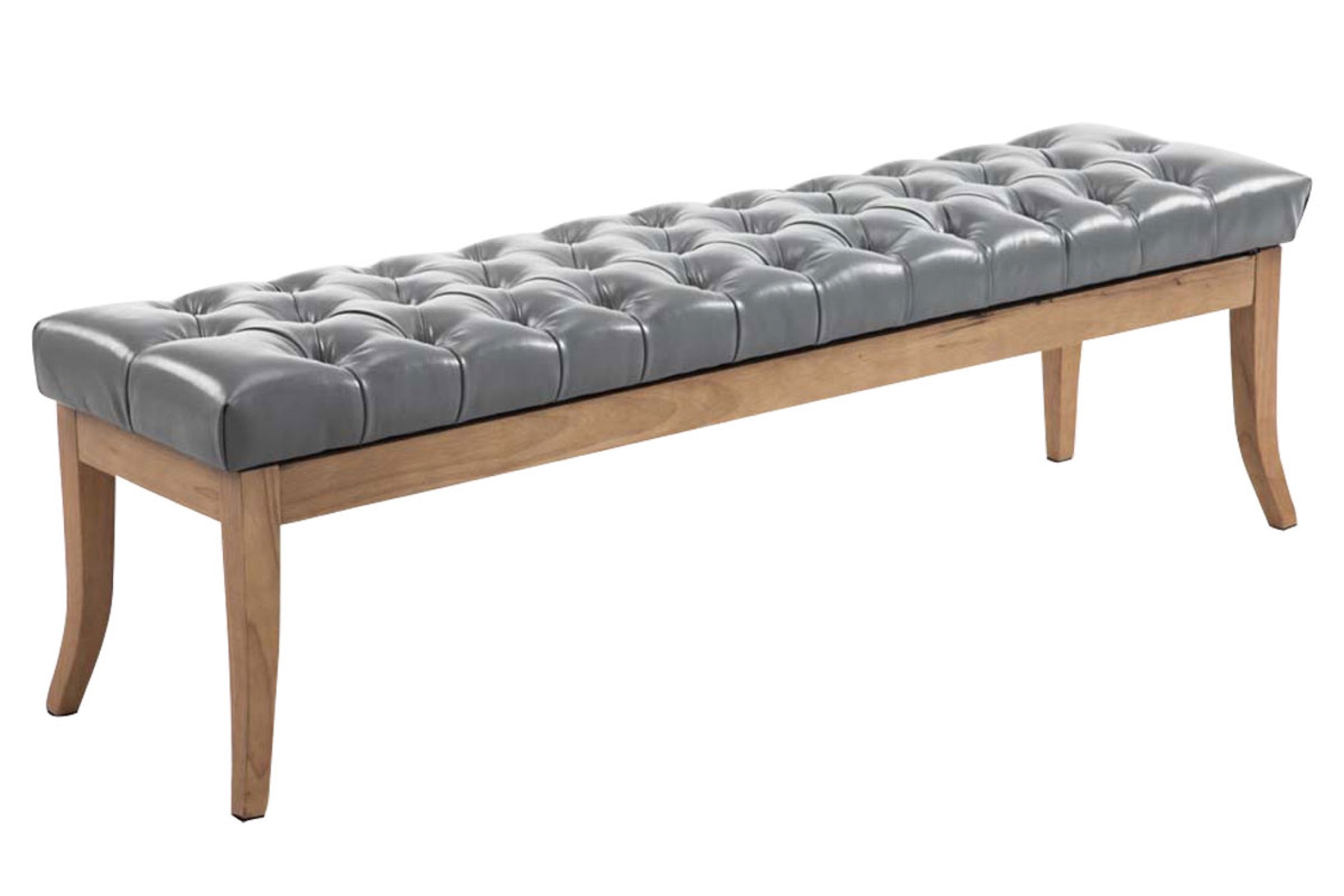 TPFLiving Sitzbank Romeo Kunstleder antik-hell 150