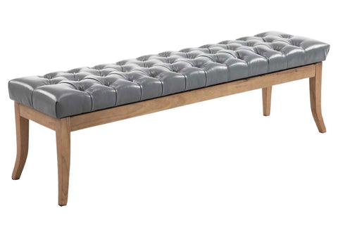 TPFLiving Sitzbank Romeo Kunstleder antik-hell 150