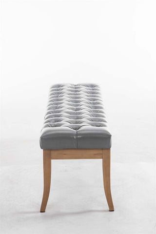 TPFLiving Sitzbank Romeo Kunstleder antik-hell 150