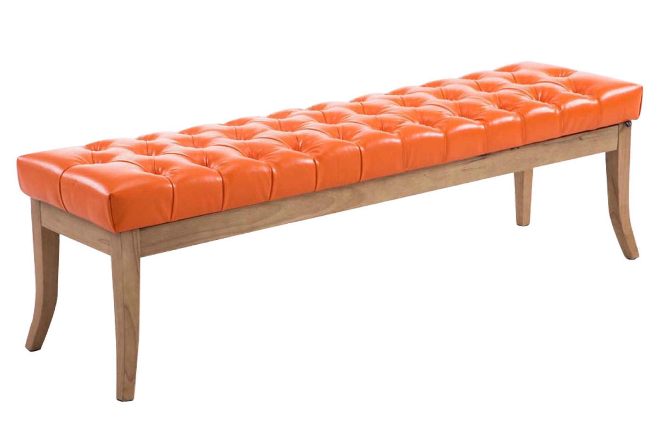 TPFLiving Sitzbank Romeo Kunstleder antik-hell 150