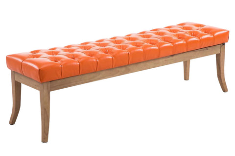 TPFLiving Sitzbank Romeo Kunstleder antik-hell 150