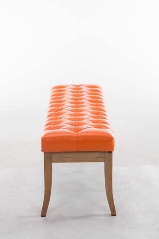 TPFLiving Sitzbank Romeo Kunstleder antik-hell 150