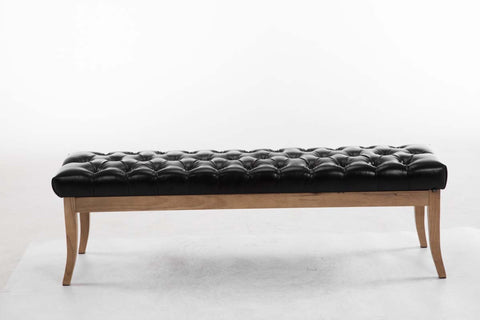 TPFLiving Sitzbank Romeo Kunstleder antik-hell 150