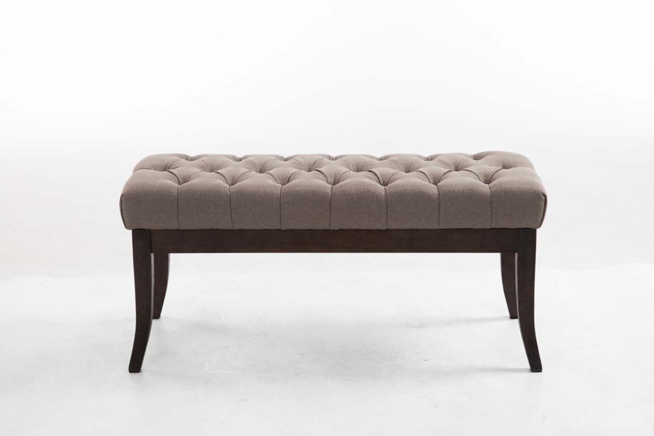 TPFLiving Sitzbank Romeo Stoff antik-dunkel 100