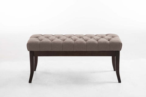 TPFLiving Sitzbank Romeo Stoff antik-dunkel 100