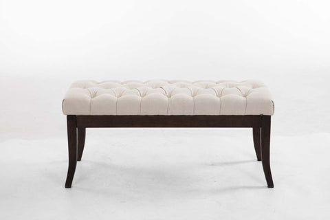 TPFLiving Sitzbank Romeo Stoff antik-dunkel 100