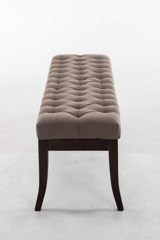 TPFLiving Sitzbank Romeo Stoff antik-dunkel 150