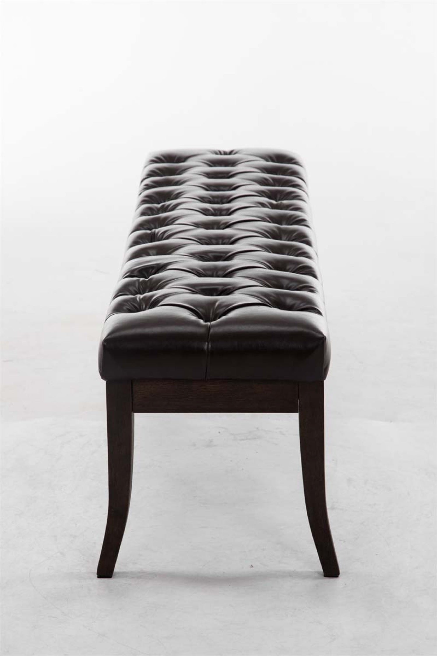 TPFLiving Sitzbank Romeo Kunstleder antik-dunkel 150