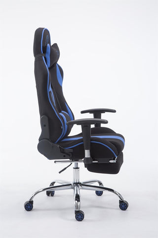 TPFLiving Racing Bürostuhl Limitless-2 Stoff mit Fußablage