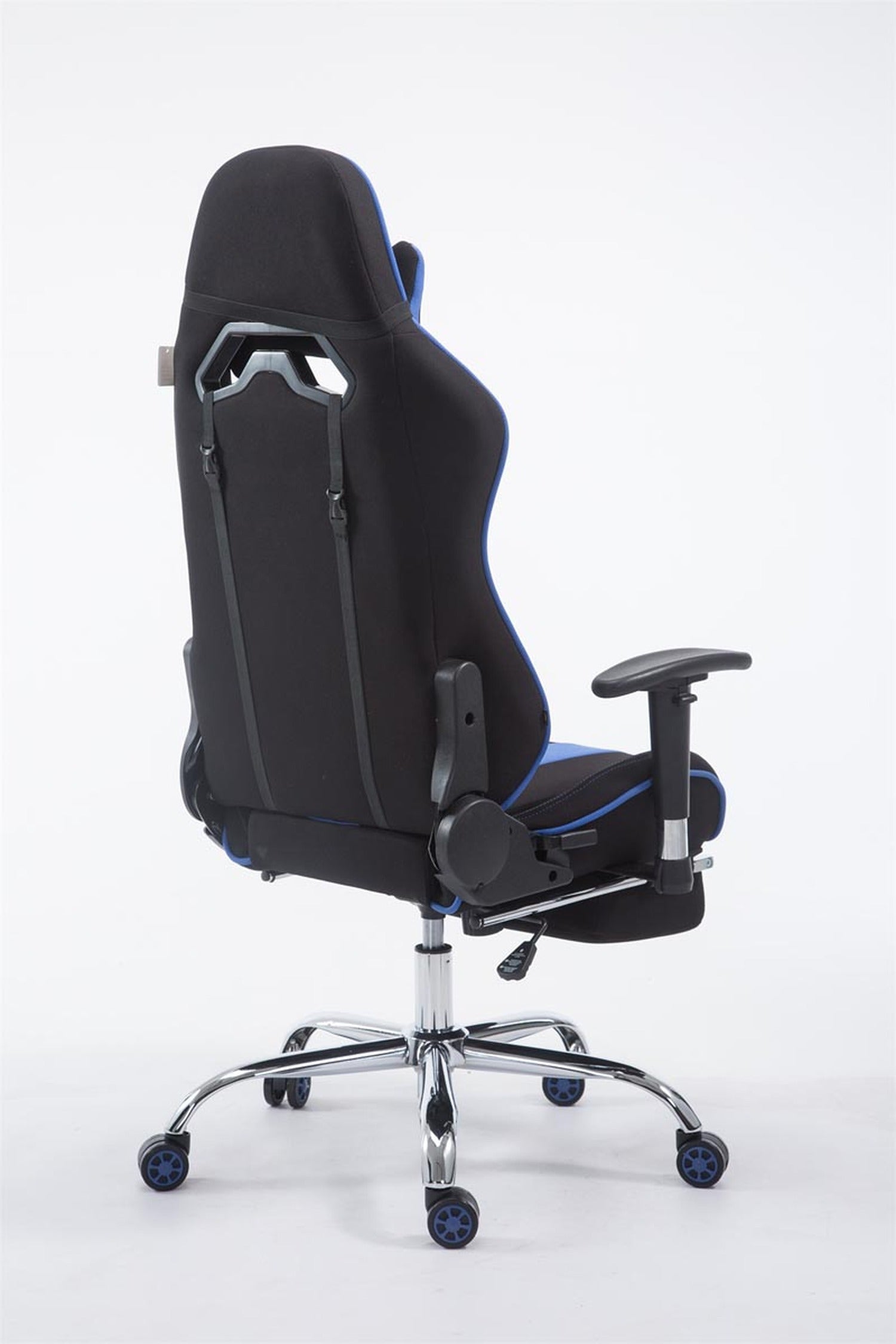 TPFLiving Racing Bürostuhl Limitless-2 Stoff mit Fußablage