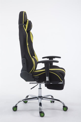 TPFLiving Racing Bürostuhl Limitless-2 Stoff mit Fußablage