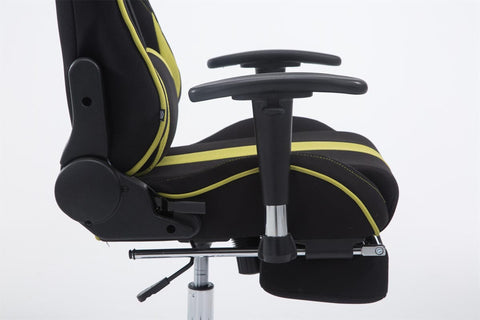 TPFLiving Racing Bürostuhl Limitless-2 Stoff mit Fußablage