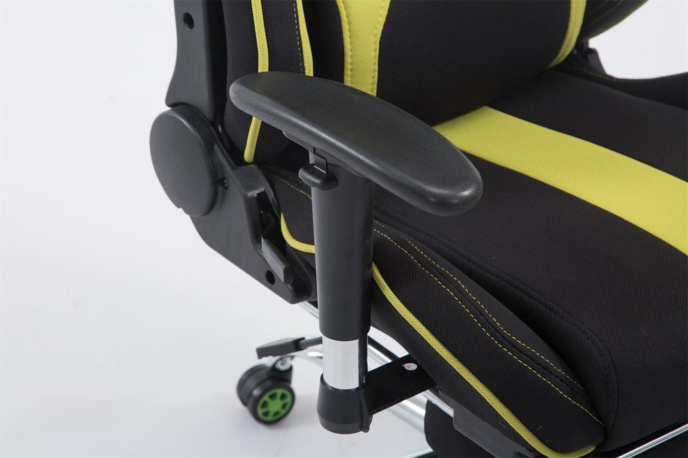 TPFLiving Racing Bürostuhl Limitless-2 Stoff mit Fußablage