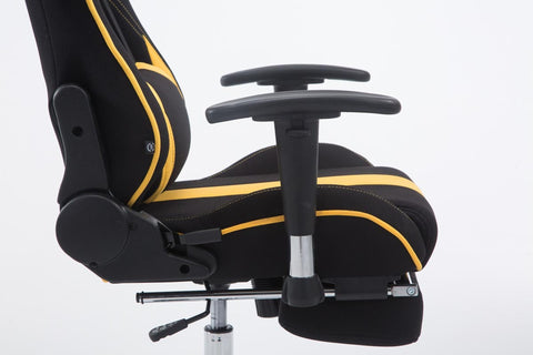 TPFLiving Racing Bürostuhl Limitless-2 Stoff mit Fußablage