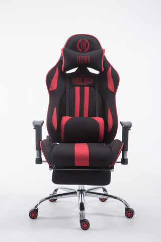 TPFLiving Racing Bürostuhl Limitless-2 Stoff mit Fußablage