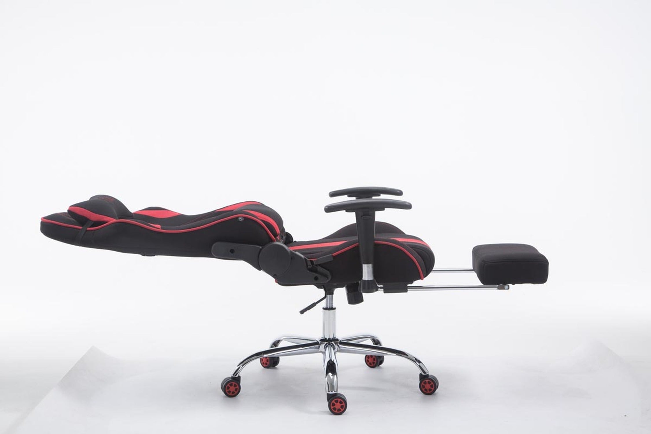 TPFLiving Racing Bürostuhl Limitless-2 Stoff mit Fußablage