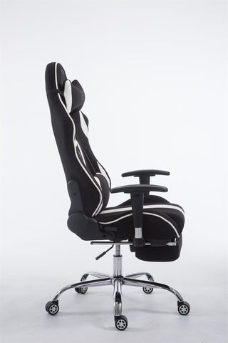 TPFLiving Racing Bürostuhl Limitless-2 Stoff mit Fußablage