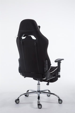 TPFLiving Racing Bürostuhl Limitless-2 Stoff mit Fußablage