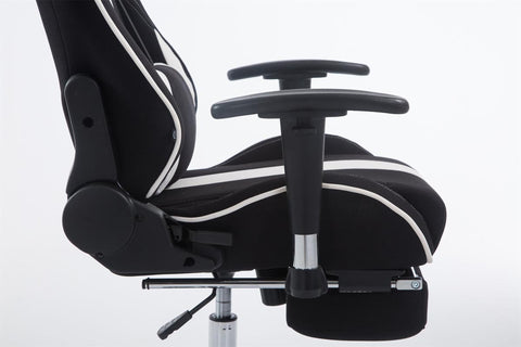 TPFLiving Racing Bürostuhl Limitless-2 Stoff mit Fußablage