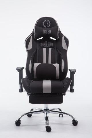 TPFLiving Racing Bürostuhl Limitless-2 Stoff mit Fußablage