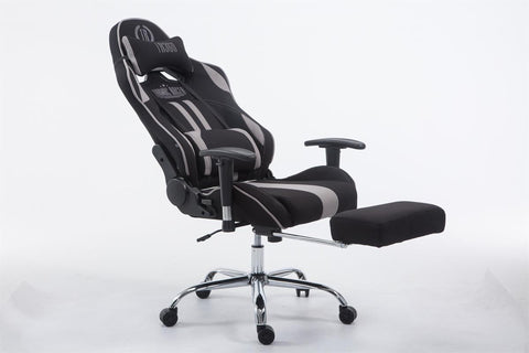 TPFLiving Racing Bürostuhl Limitless-2 Stoff mit Fußablage