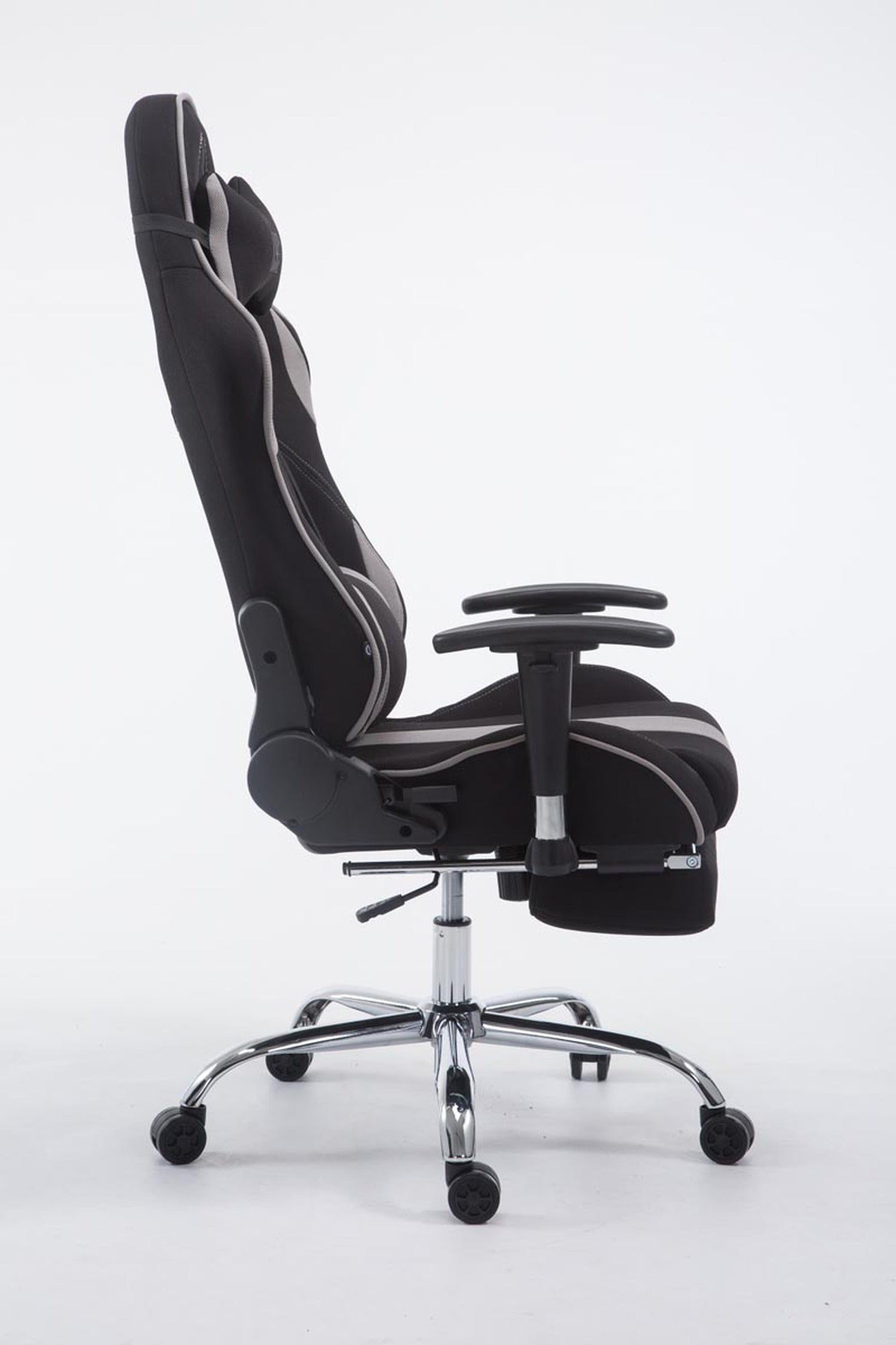 TPFLiving Racing Bürostuhl Limitless-2 Stoff mit Fußablage
