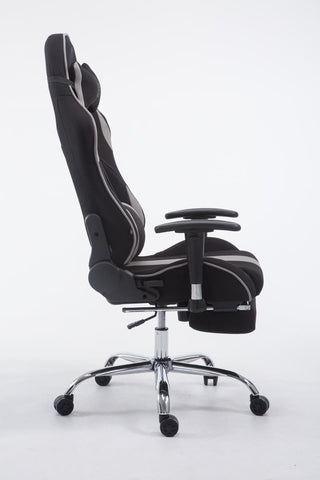 TPFLiving Racing Bürostuhl Limitless-2 Stoff mit Fußablage