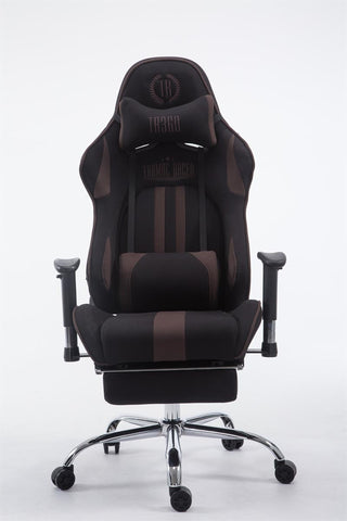 TPFLiving Racing Bürostuhl Limitless-2 Stoff mit Fußablage