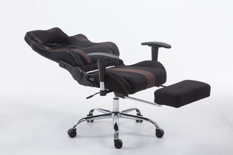 TPFLiving Racing Bürostuhl Limitless-2 Stoff mit Fußablage