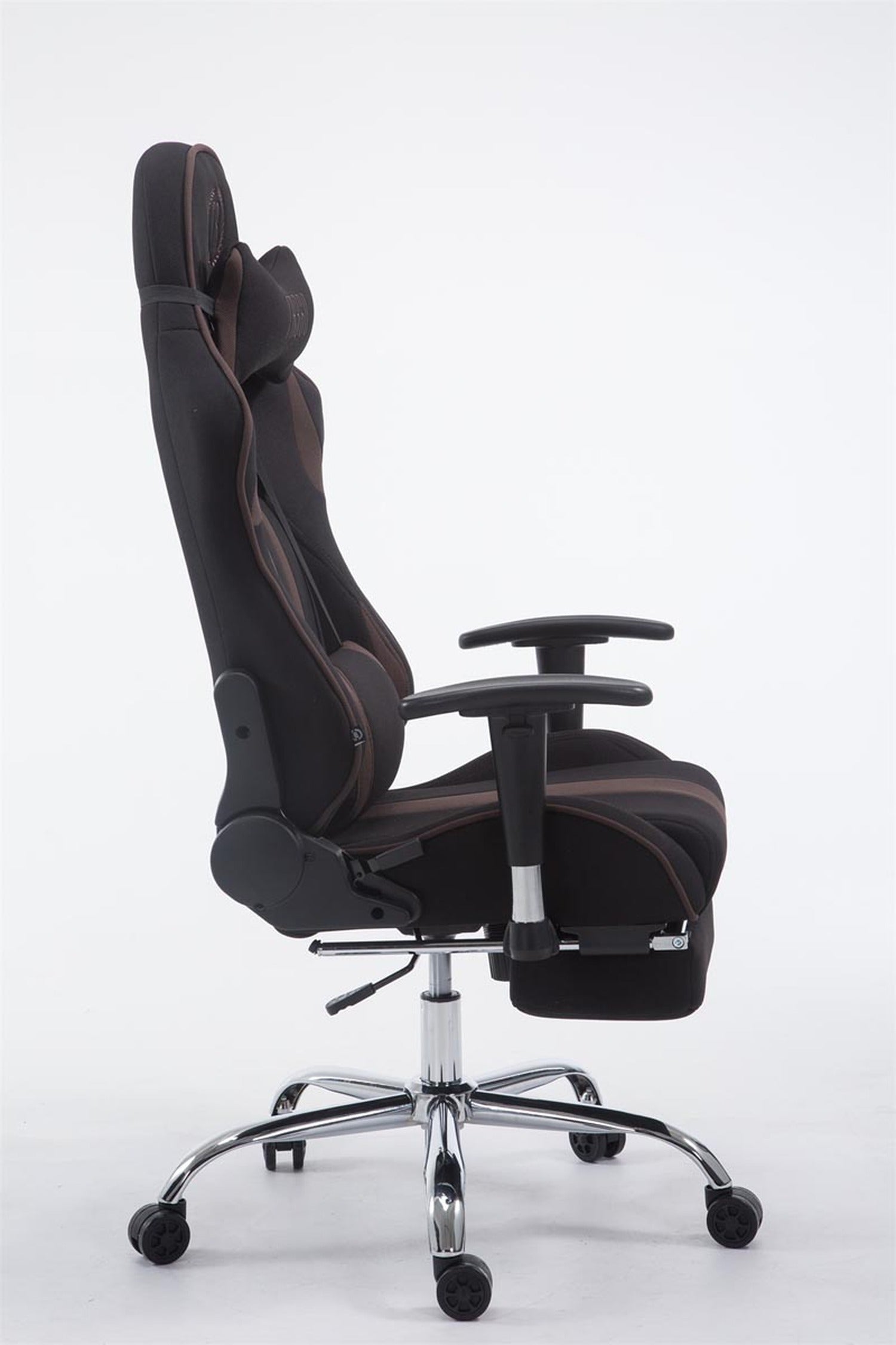 TPFLiving Racing Bürostuhl Limitless-2 Stoff mit Fußablage