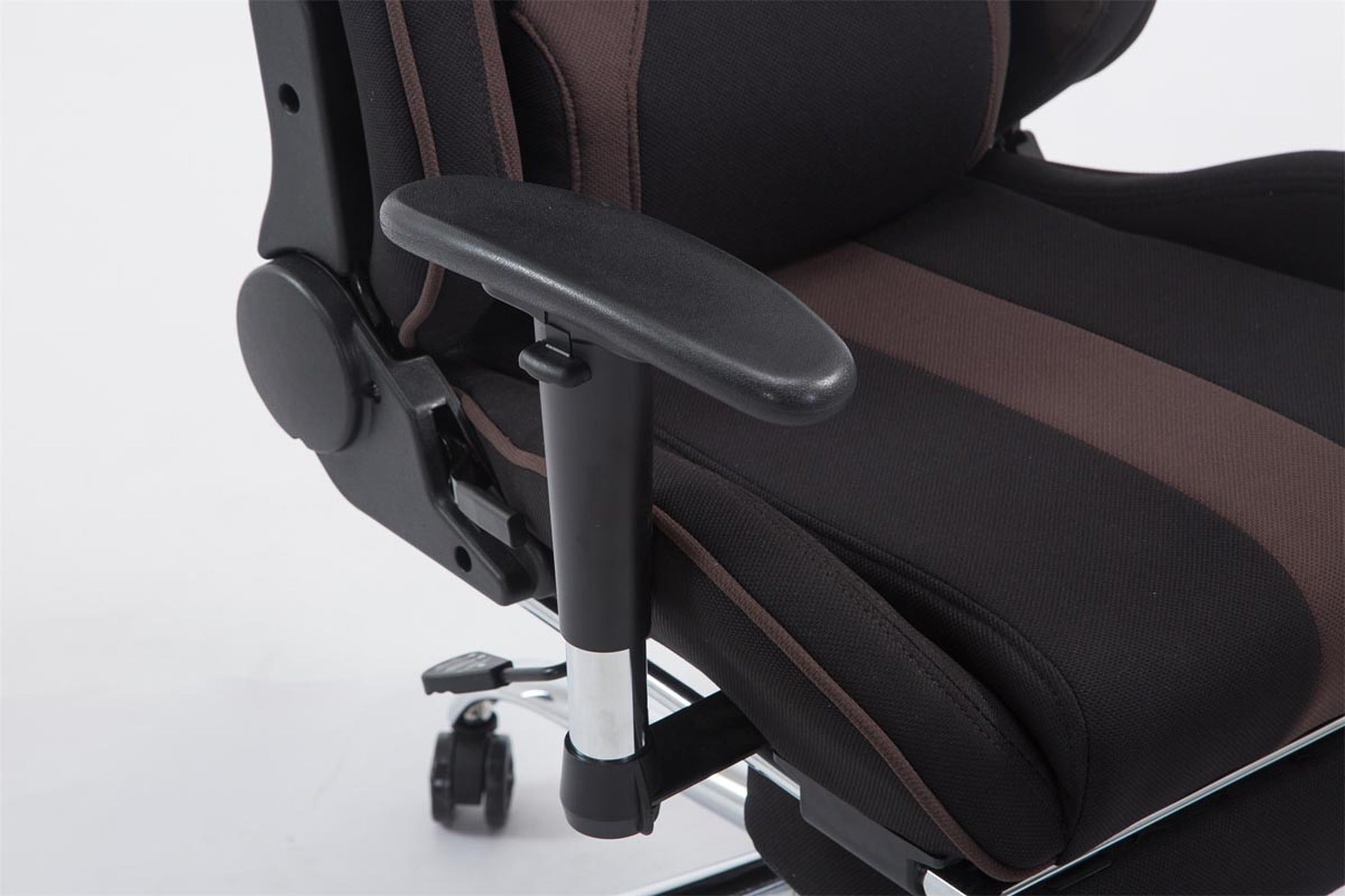 TPFLiving Racing Bürostuhl Limitless-2 Stoff mit Fußablage