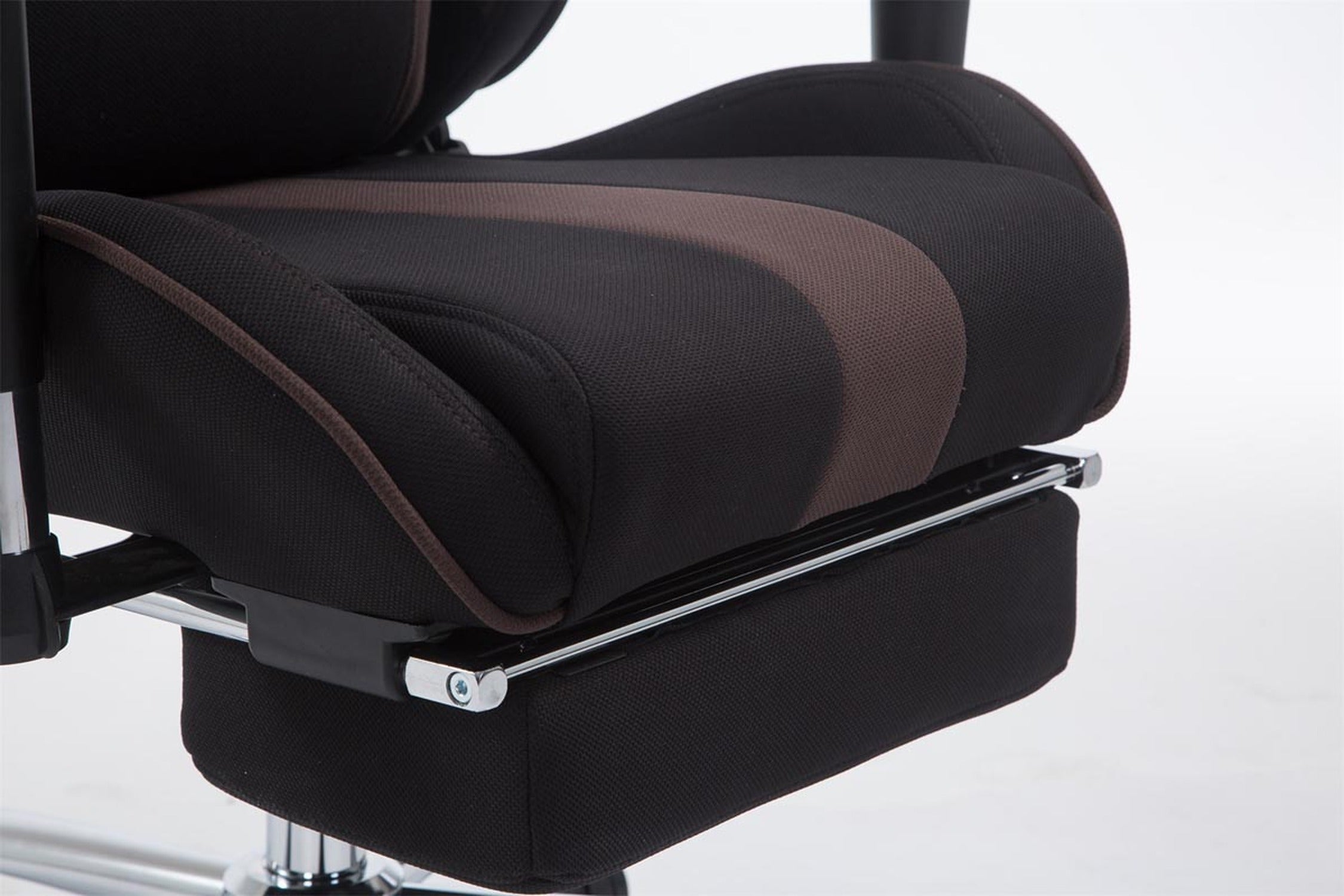 TPFLiving Racing Bürostuhl Limitless-2 Stoff mit Fußablage