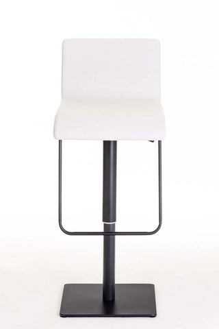 TPFLiving bar stool Lima frame black fabric