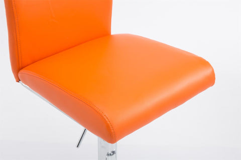 TPFLiving Barhocker Kölle Gestell Metall in Chromoptik Kunstleder
